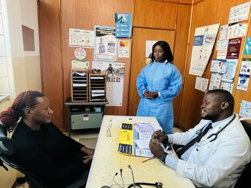 NHRTI Clinic patient consultation and clinical examination room